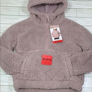 Cozy Kids Sherpa Hoodie - by Mondetta Size 10/12